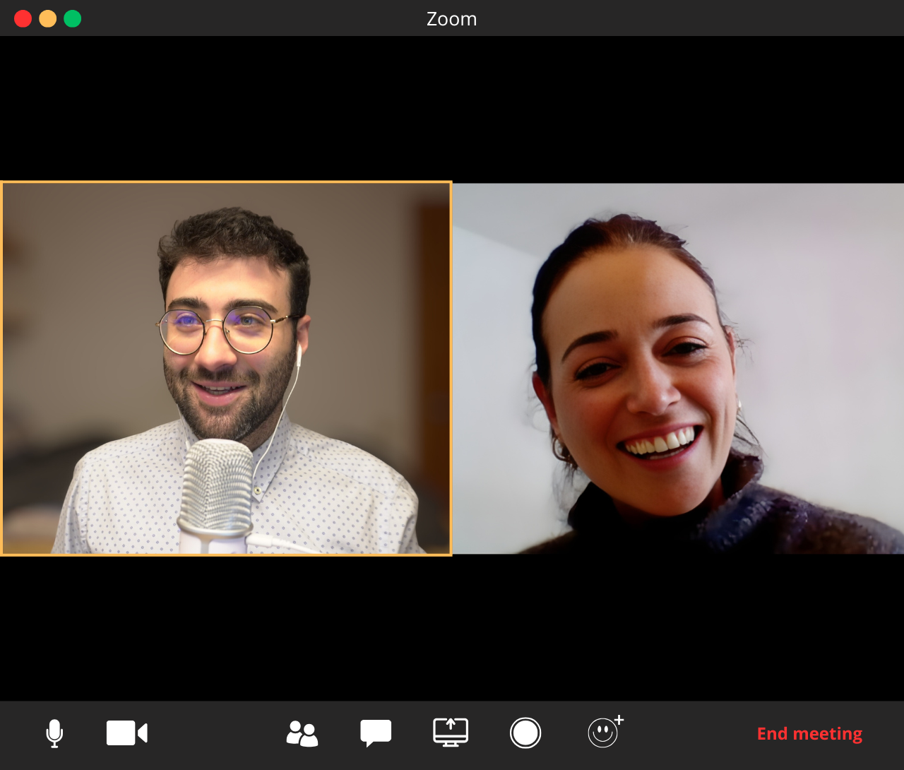 Sesión de asesoría académica con Alejandro Medina